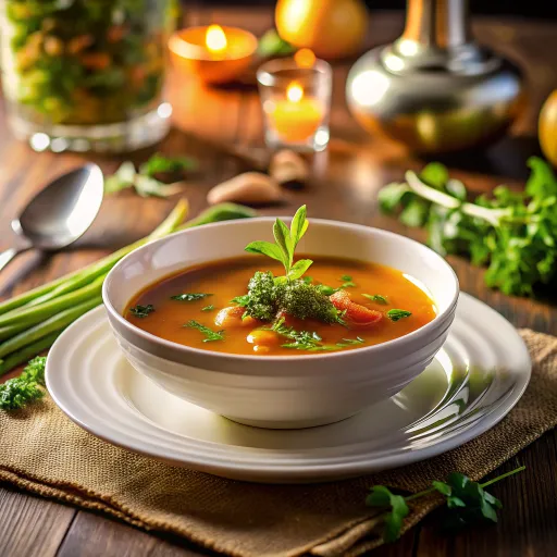 मूंगफली और कद्दू के बीज का हल्का सूप